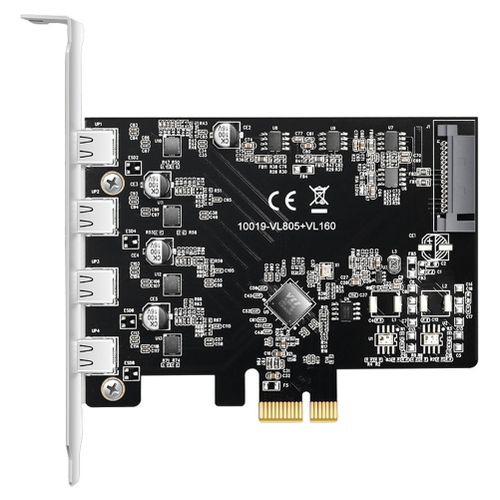 USB3.1 type C PCI express card with four type C ports KC019 Maiwo USB3.1 type C PCI express card with four type C ports KC019 Maiwo